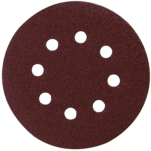 Slipepapir p-43608 rund k320 125mm pk a 10 stk