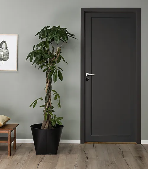 Prima innerdør sort 80x210 cm