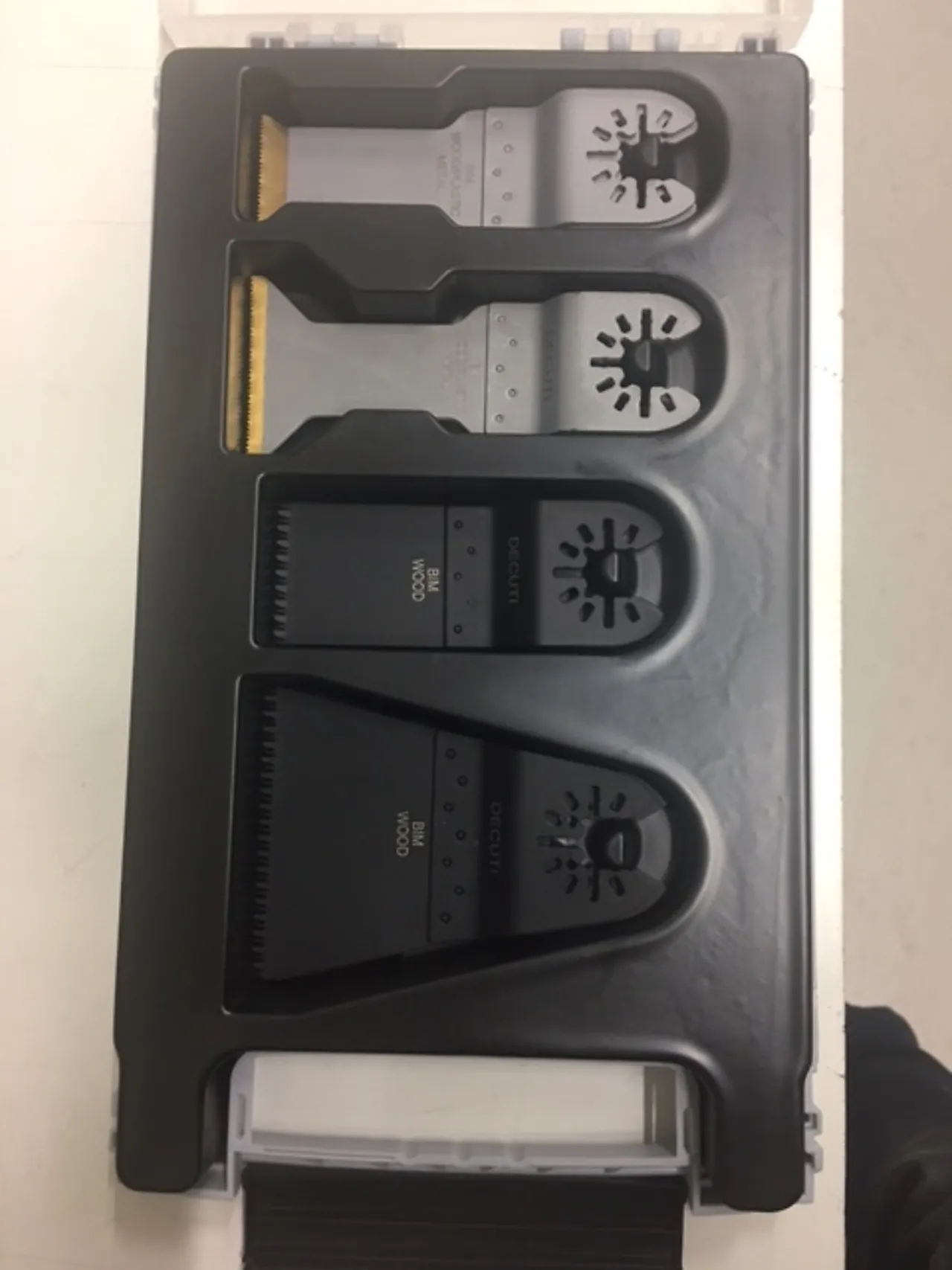 Multisagblad 8 stk hurtigfeste i sortimentboks