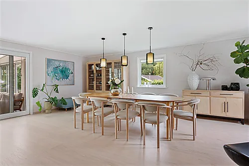 Finert tregulv Fride select moderne hvit