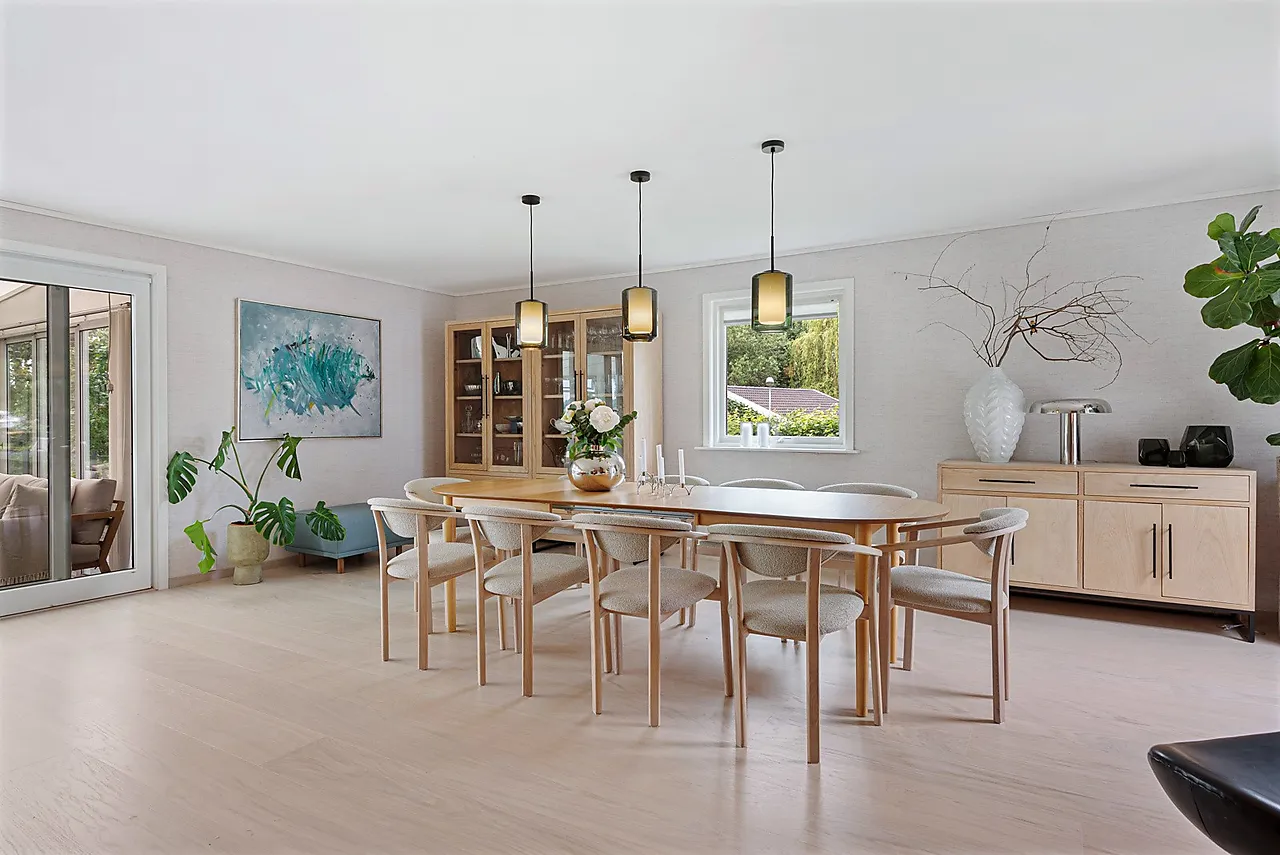 Finert tregulv Fride select moderne hvit