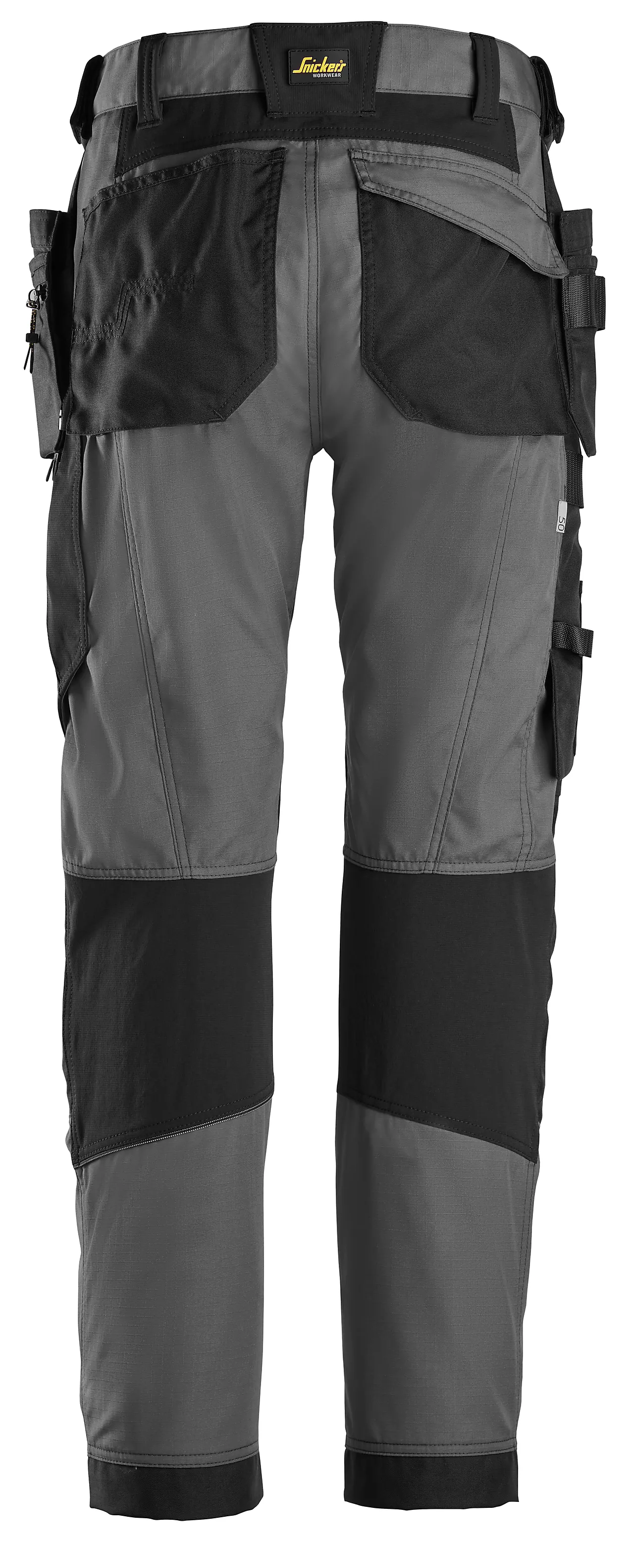 Bukse  FlexiWork+ mørk grå/sort str 46 null - null - 3 - Miniatyr