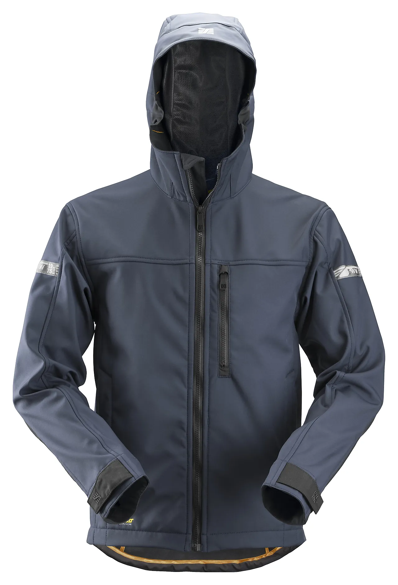 Jakke 1229 softshell s mblå snickers workwear null - S - 2 - Miniatyr