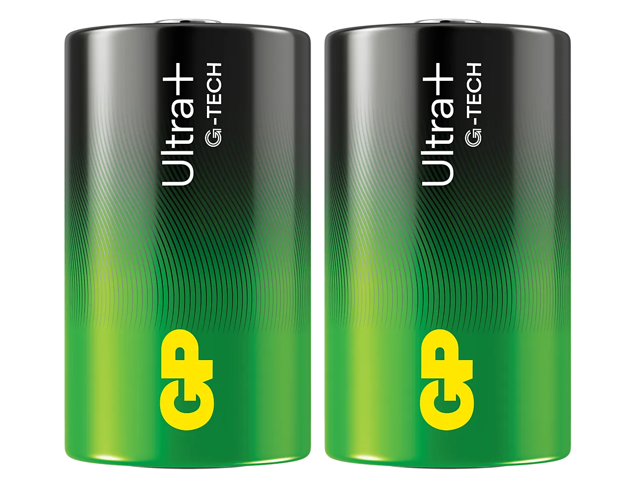 Batteri Ultra Plus Alkaline GP D/LR20 2 stk null - D/LR20 - 3 - Miniatyr