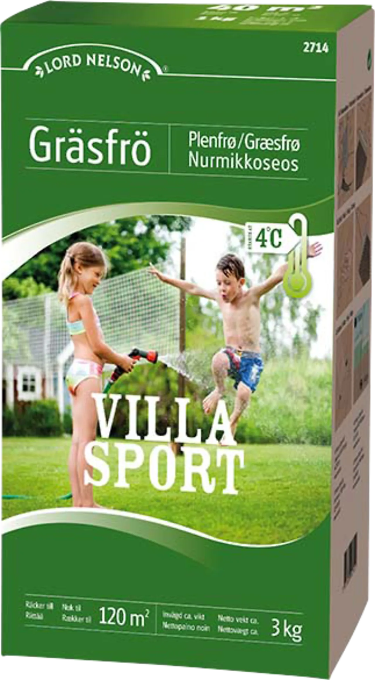 Plenfrø Villa Pluss 1 kg Plenfrø Villa Pluss 1 kg