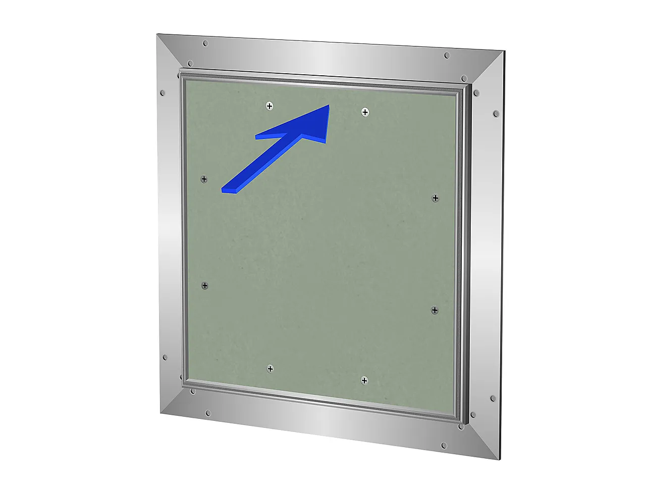 Inspek.luke push-up 500x500 2-lag 2x13 mm ubeh. gipsplate