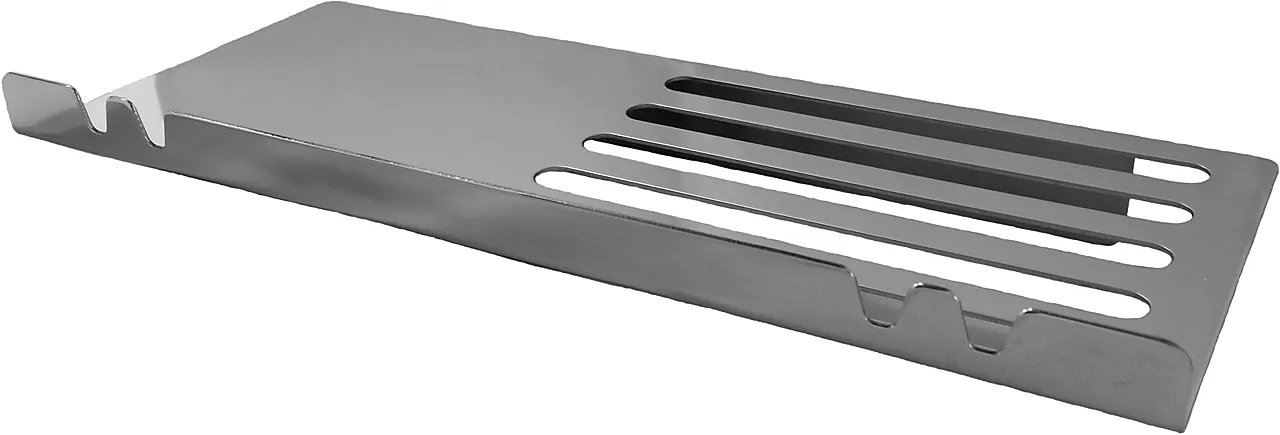 Dusjhylle rektanglim-montering krom 165x114mm. Inkl. Lim Dusjhylle rektanglim-montering krom 165x114mm. Inkl. Lim