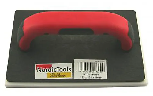 Filsebrett ergonomisk 195x125x10 mm