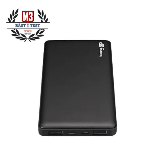 Powerbank lader voyage 2.0 sort