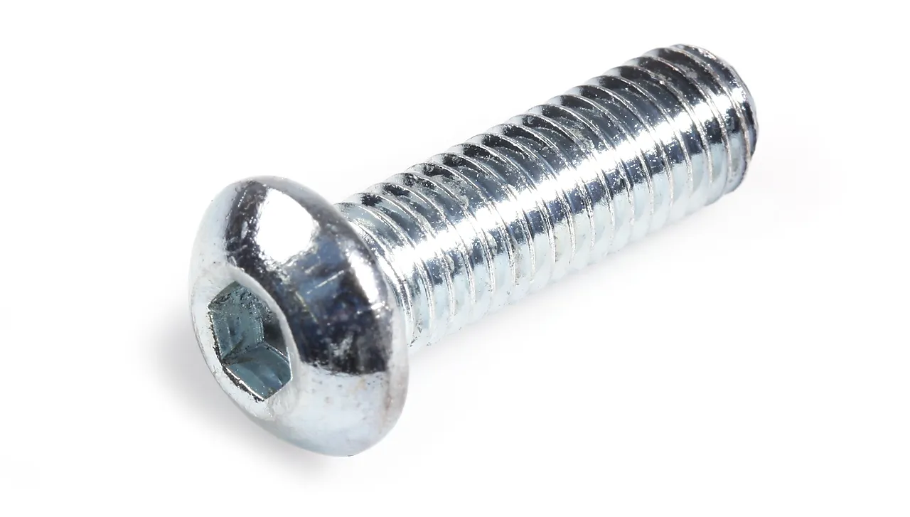 Skrue inv 6kt bh 10.9 el m8x12 a50 iso 7380 ann