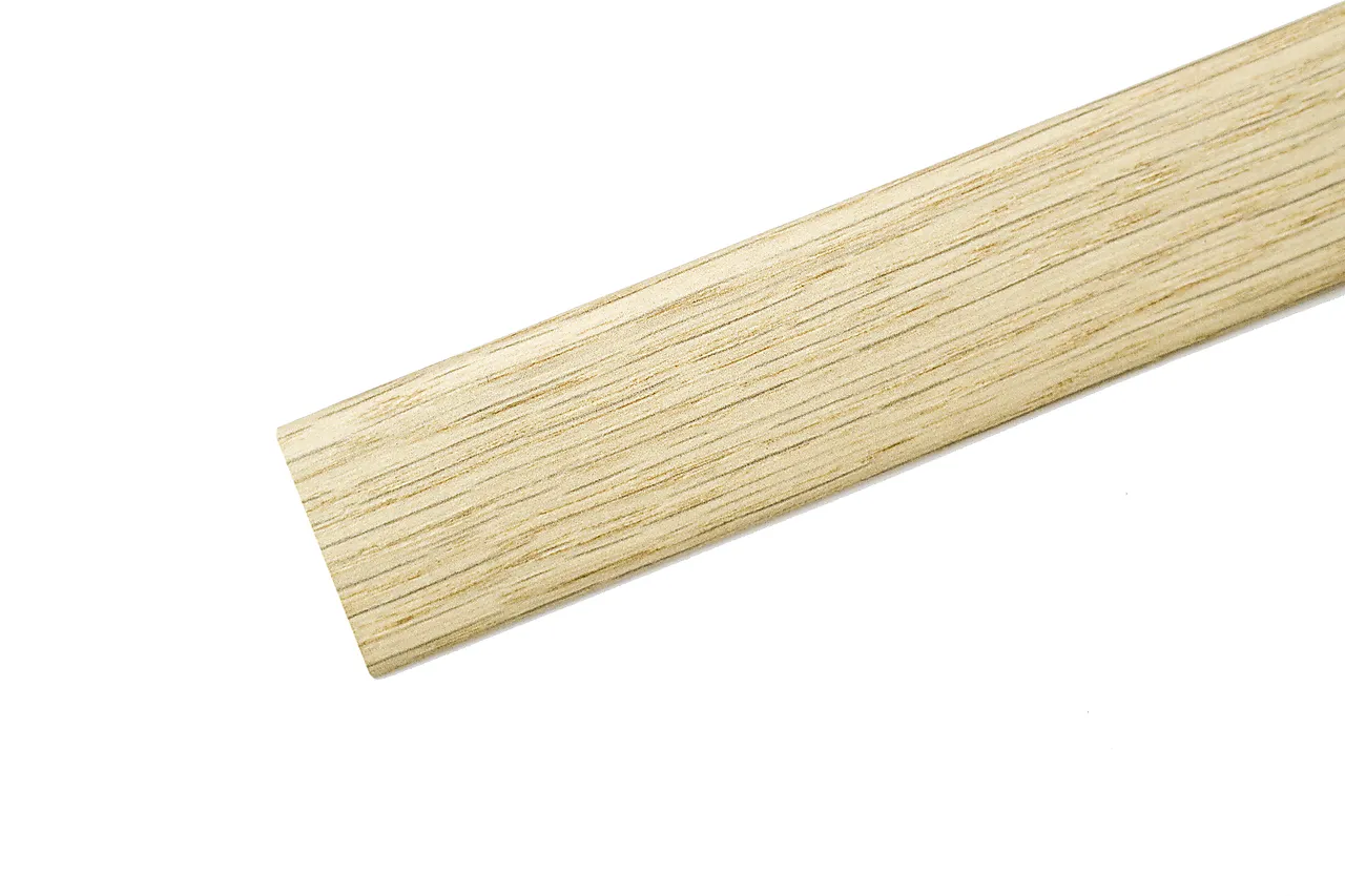 Nivålist nr 6 selvklebende aluminium 1 meter eik hvit Nivålist nr 6 selvklebende aluminium 1 meter eik hvit