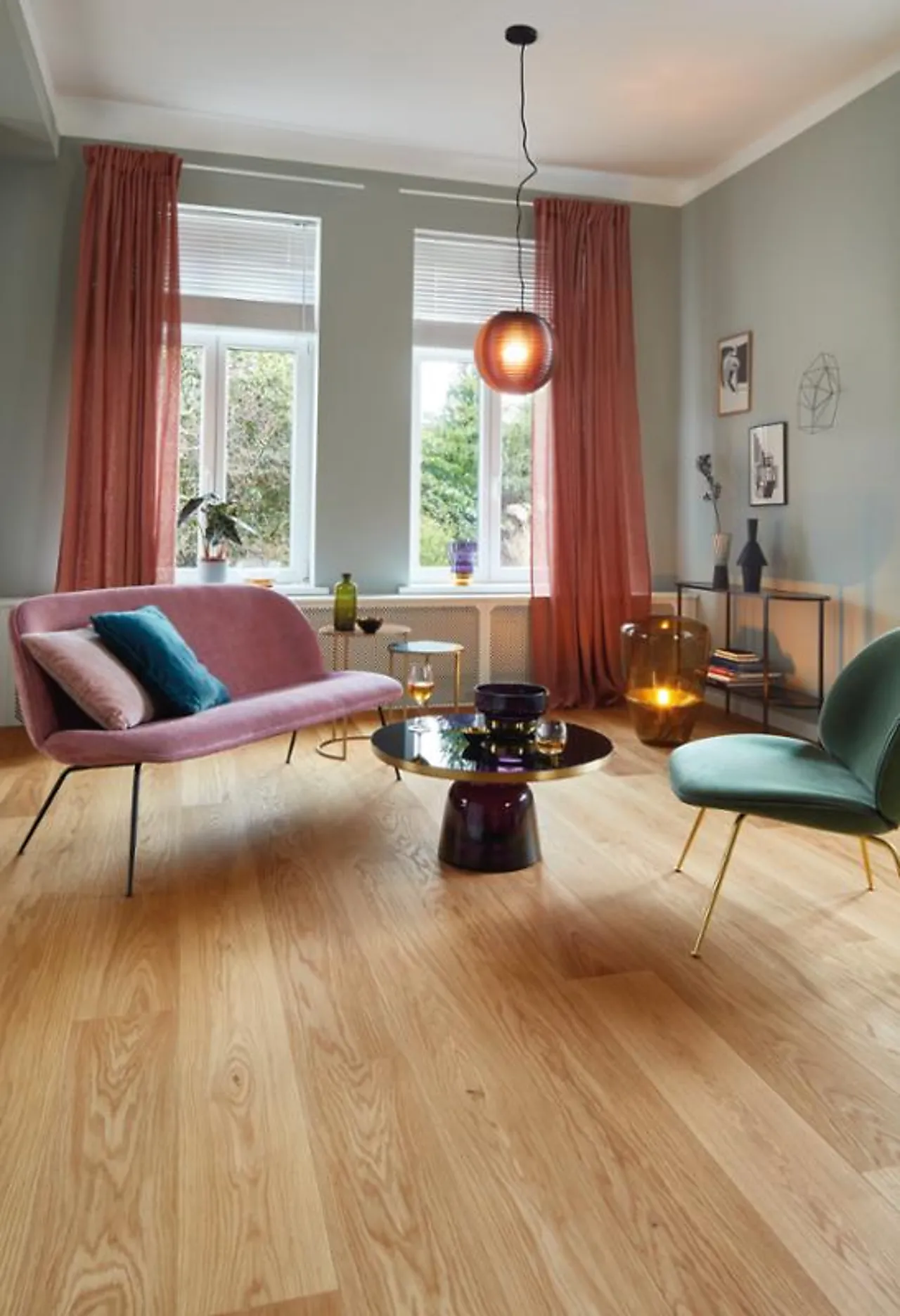 Boen parkett Eik Andante oljet børstet null - null - 2 - Miniatyr