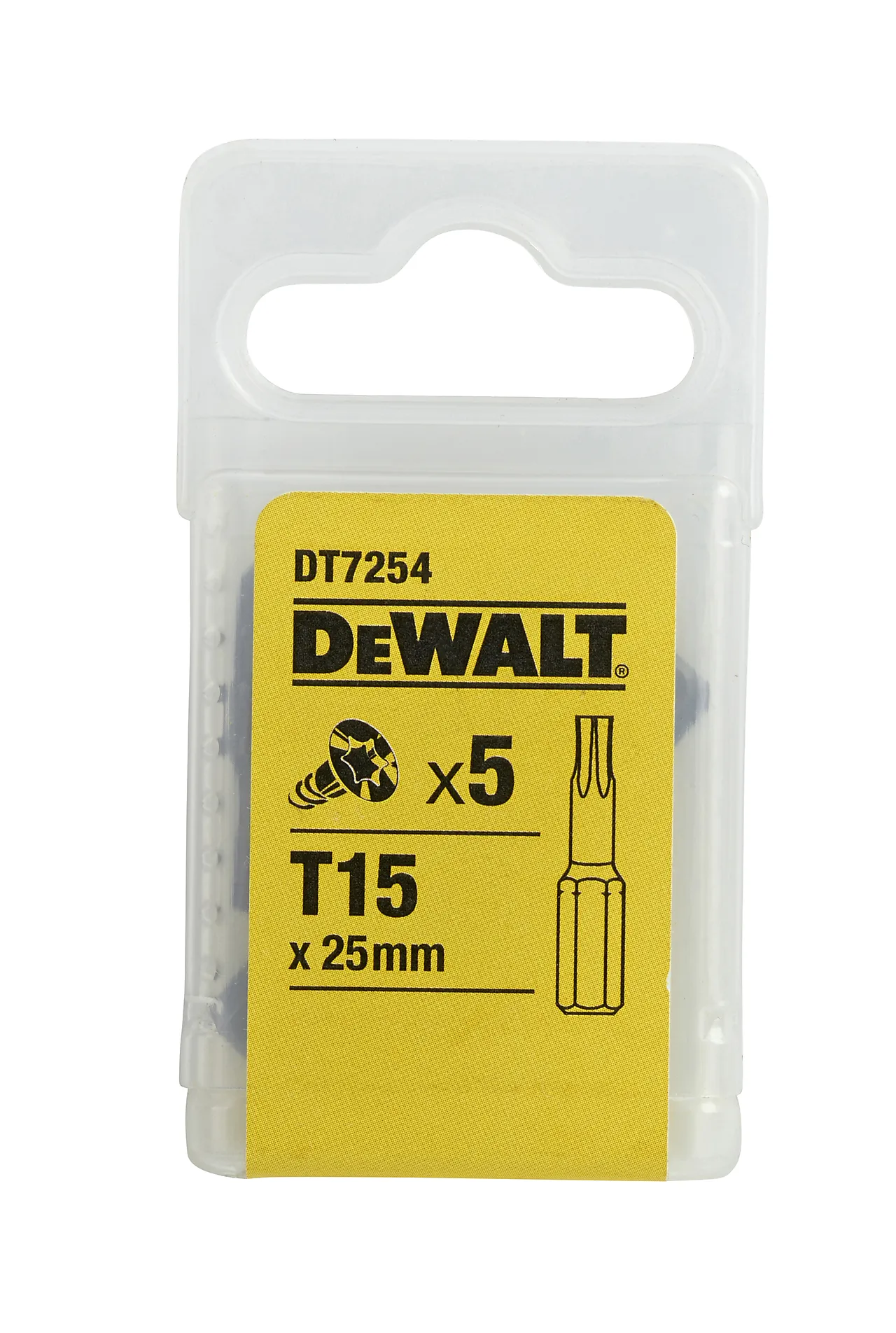 Bits Torx 25 mm T15 5 stk null - null - 2 - Miniatyr