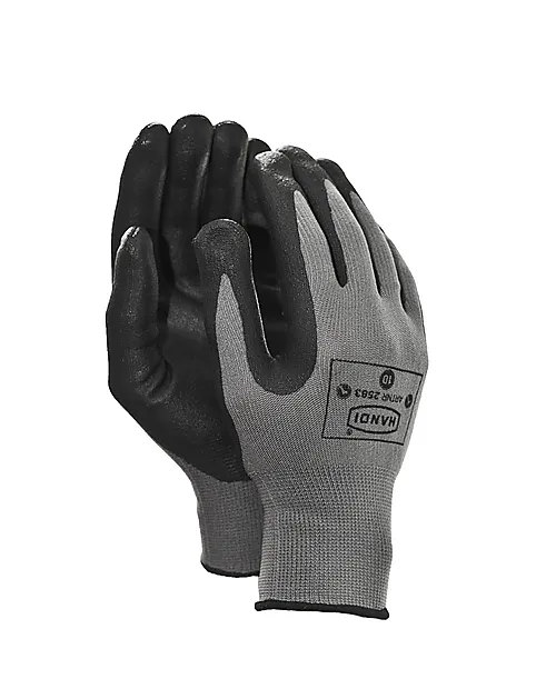 Hanske montasj nitril 2583 10 handi monteringshanske i nitril str 10