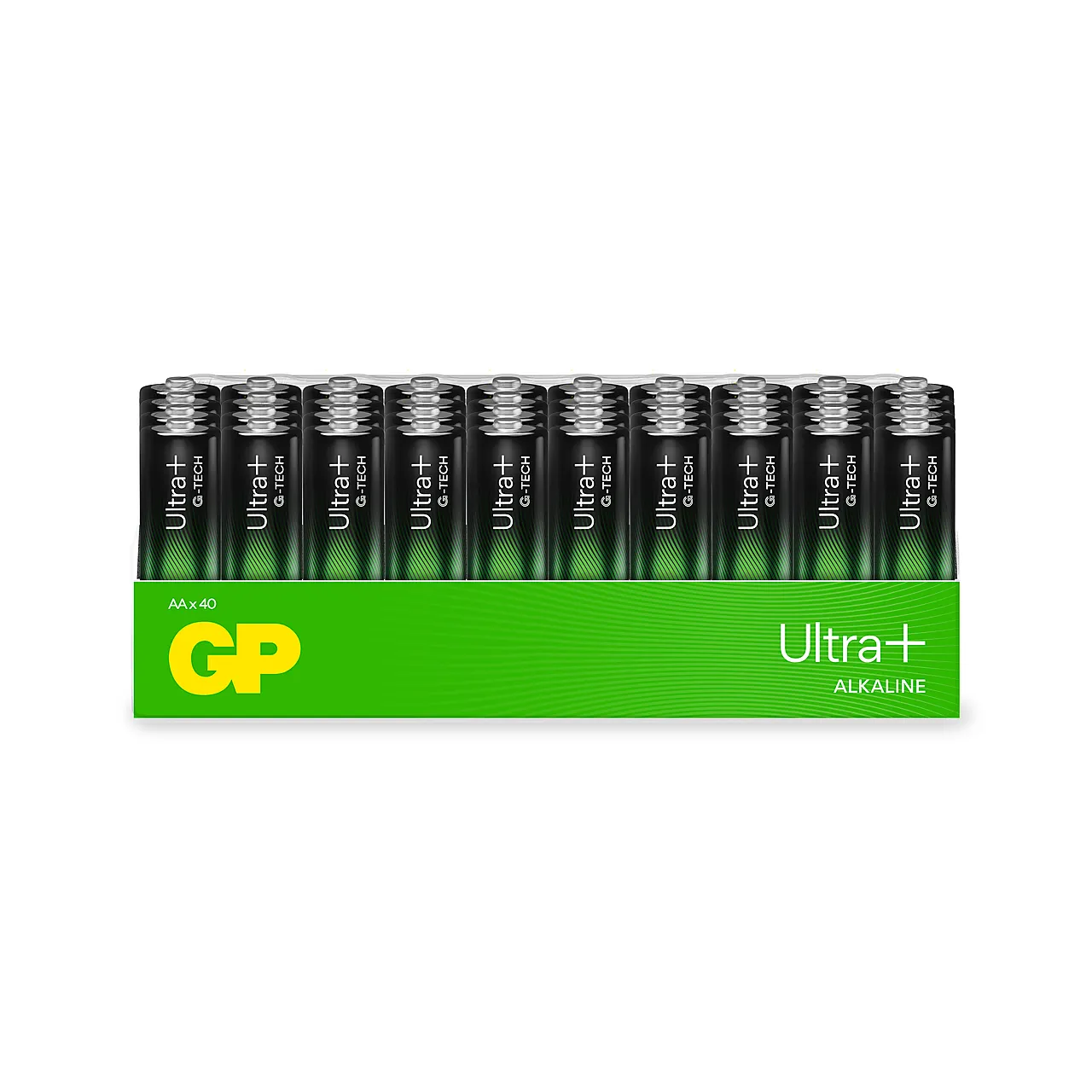 Batteri Ultra+ Alkaline AA/LR6 40-pakning Batteri Ultra+ Alkaline AA/LR6 40-pakning