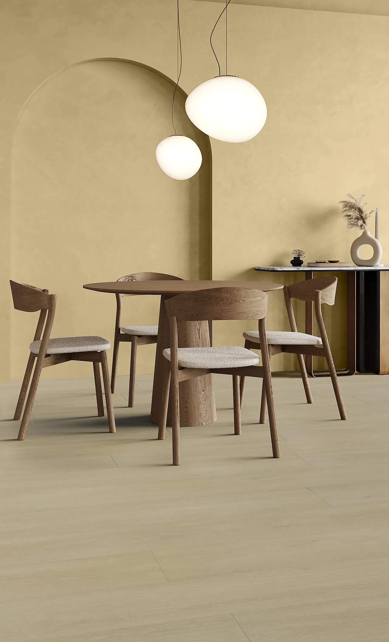 BerryAlloc Harmoni XL Natur laminatgulv i sandfarget eik BerryAlloc Harmoni XL Natur laminatgulv i sandfarget eik