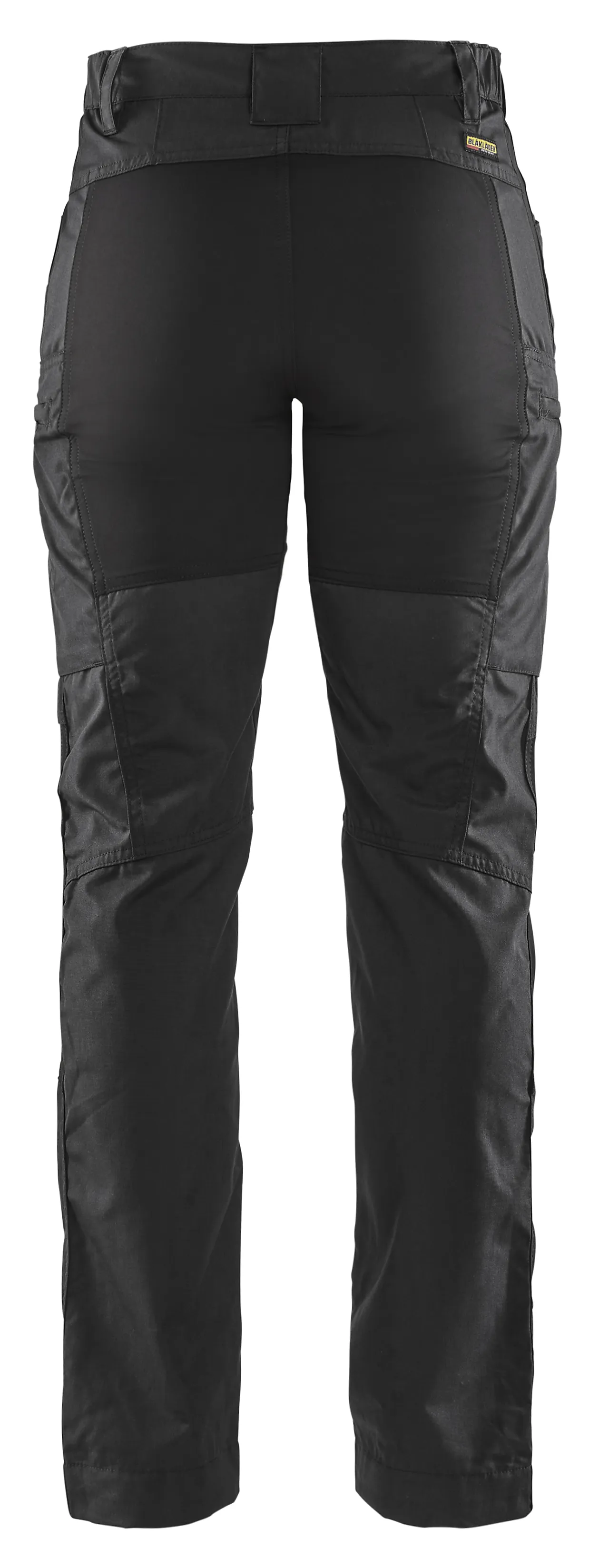 Bukse dame stretch 715918459900c36 svart med stretchpaneler null - null - 2 - Miniatyr