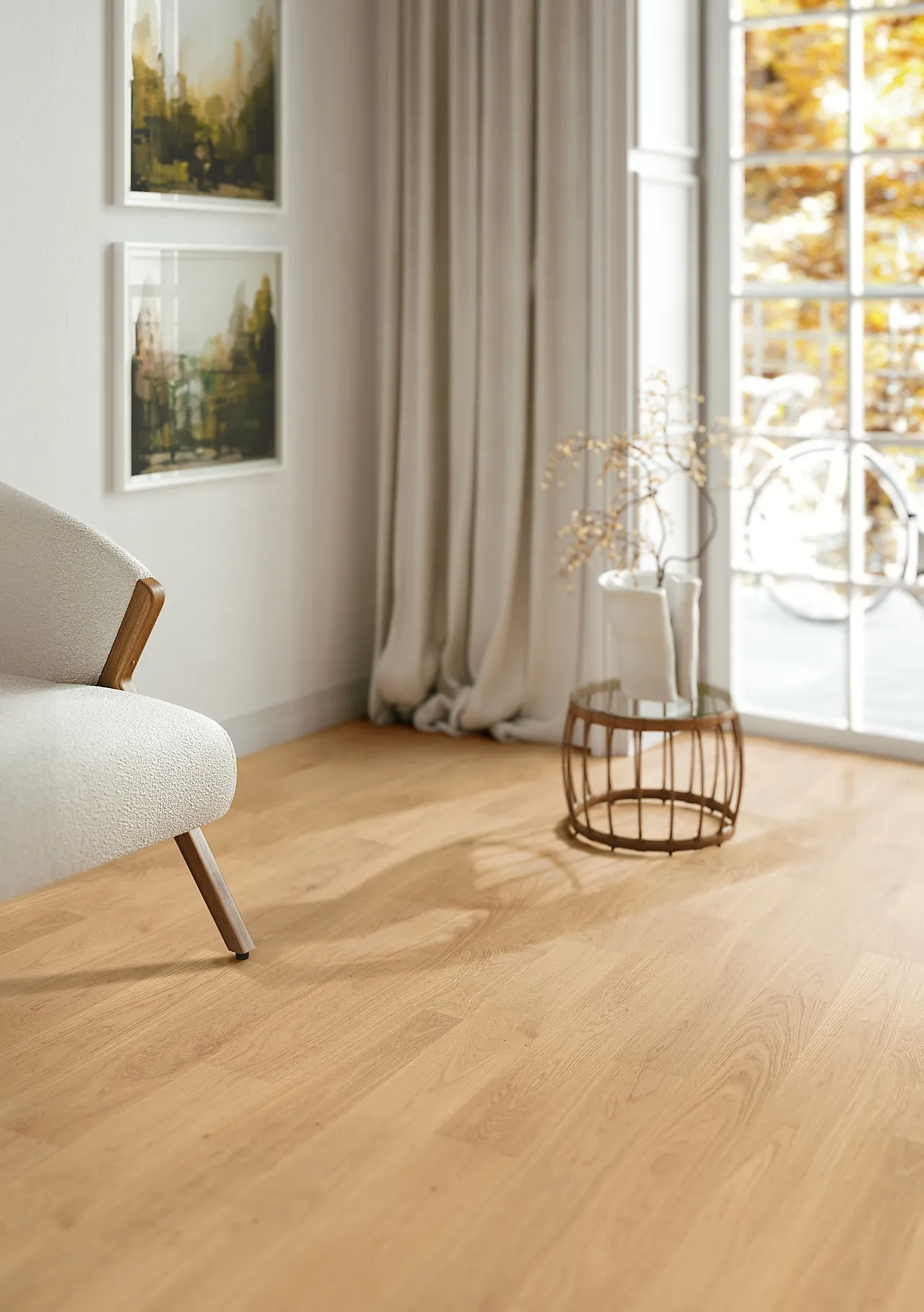 OpusEco Hybridgulv 1-stav Reine natur eik null - null - 3 - Miniatyr