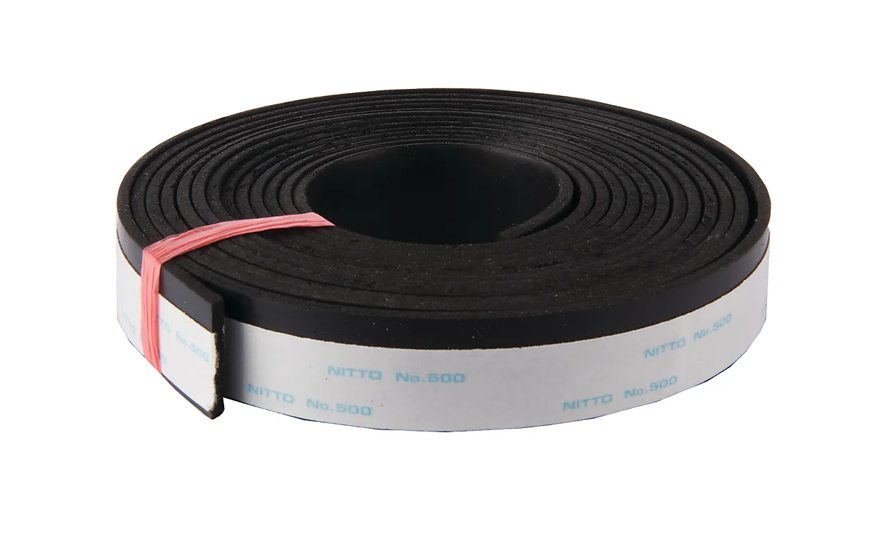 Kantlist gummi 3000 mm til skinne