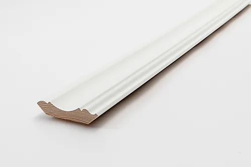 Taklist furu grunnet hvit 20x90 mm