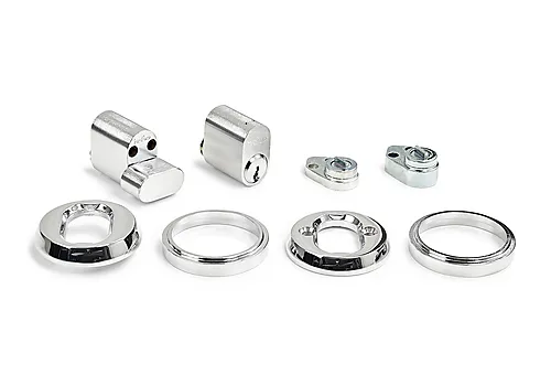 Sylinder multisett oval krom