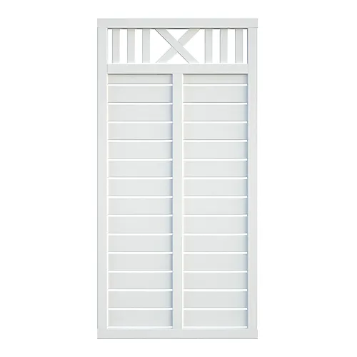 Levegg Marit/Helis2 90x180 hvitmalt RAL 9016