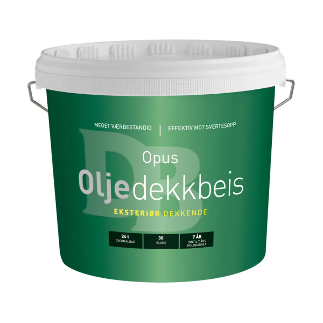 Oljedekkbeis base oksydrød 4,5 liter