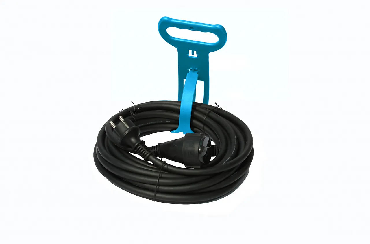 Skjøteledning 20 meter gummi 2,5 mm Skjøteledning 20 meter gummi 2,5 mm