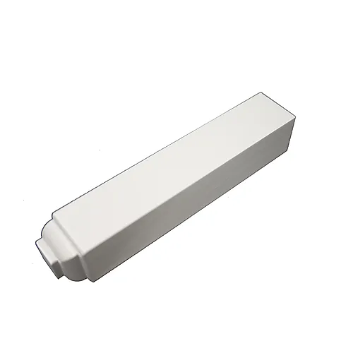 Gulvkloss 21x21x115 mm A4 stk hvitmalt