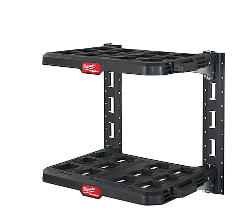 Milwaukee PACKOUT hyllesystem med E-Track