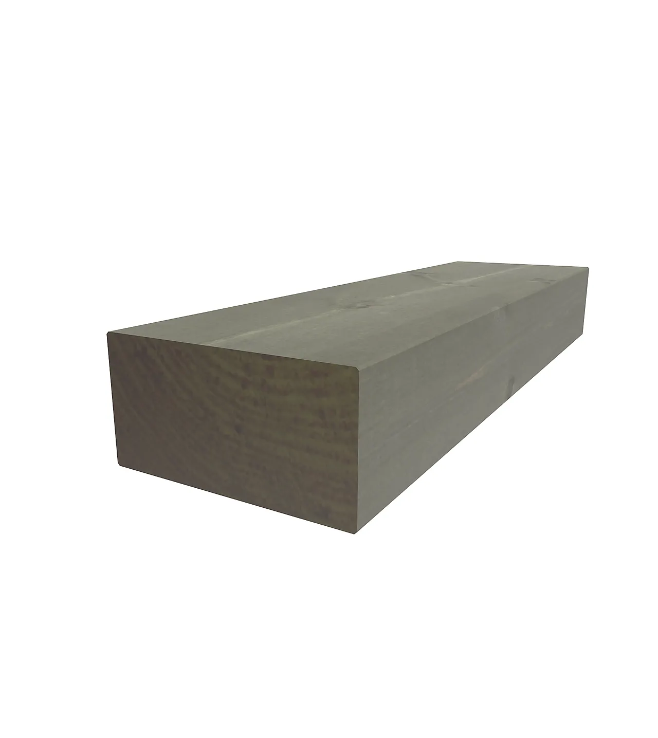 Lekt furu impregnert 34 x 70 mm grå