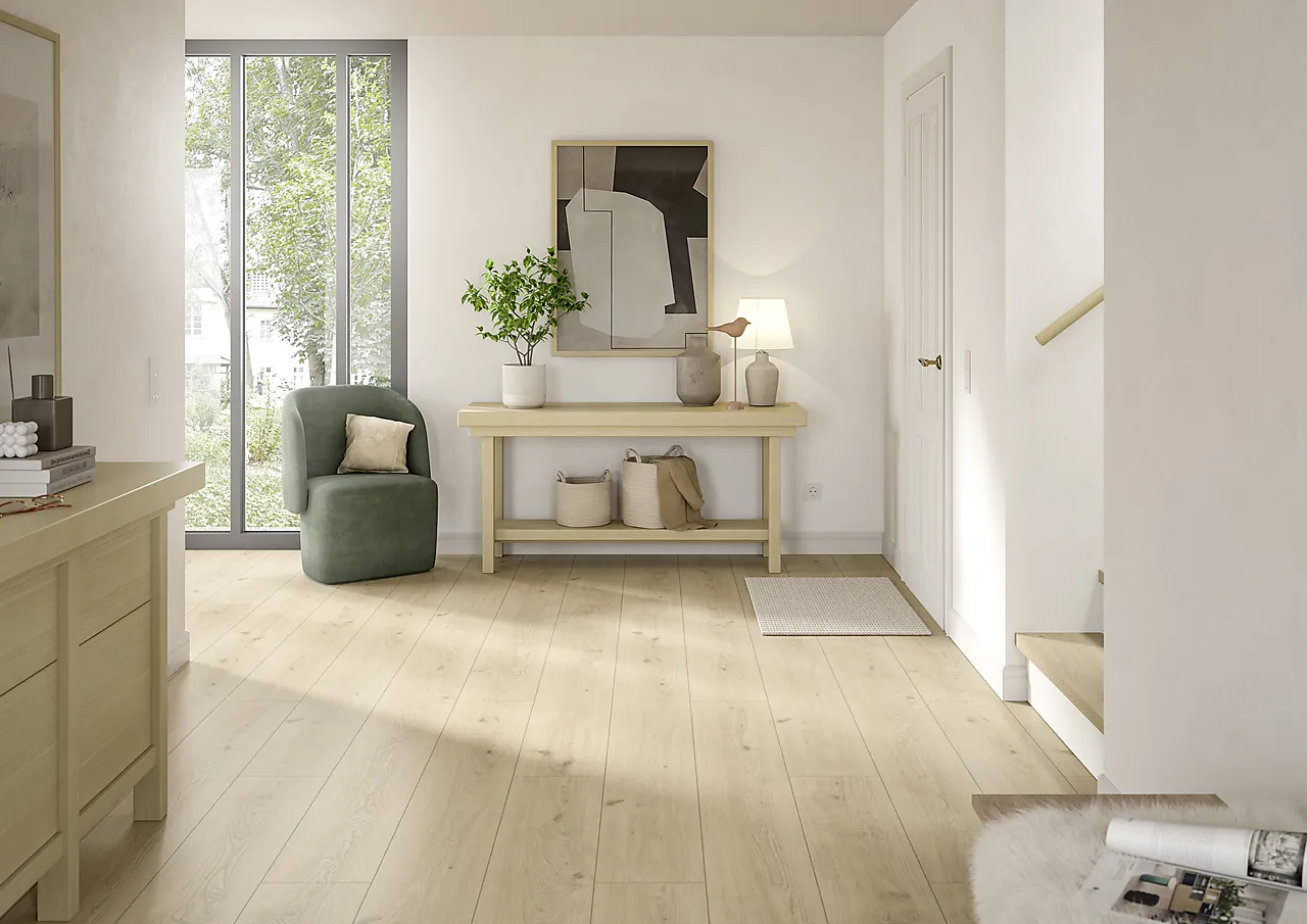 Opus laminatgulv long natur lys sand eik null - null - 2 - Miniatyr