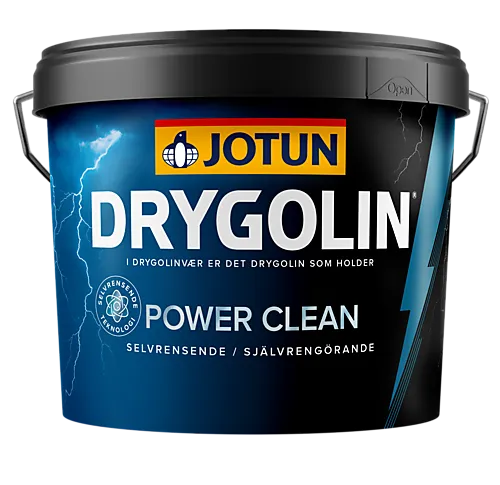 Drygolin power clean klassisk hvit base 2,7 liter