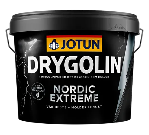 Jotun Drygolin Nordic Extreme hvit base 9 liter
