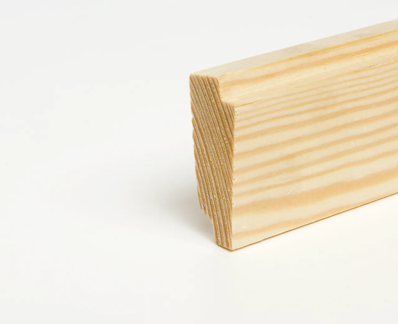 Taklist dobbeltskygge 21x45 mm ubehandlet furu null - null - 3 - Miniatyr