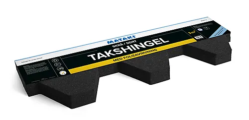 Takshingel fa skrå sort mataki 3 m2 pr pakke