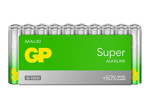 Super Alkaline batteri LR03/AAA 20 pk