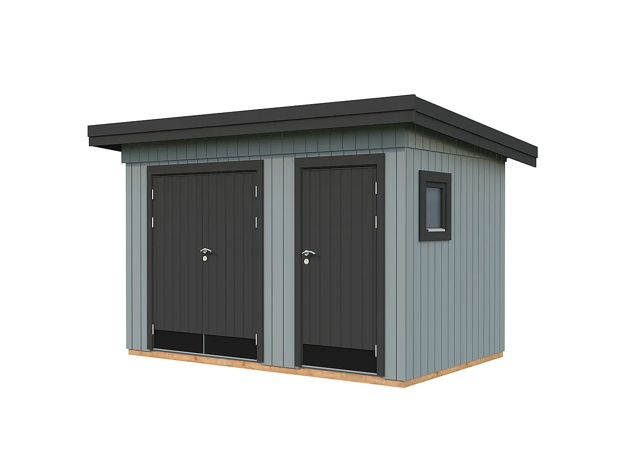 Redskapsbod Kalle 7,6 m² null - null - 3 - Miniatyr