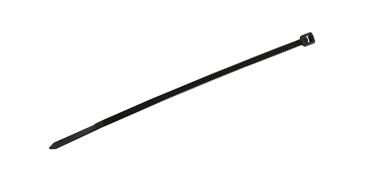 Kabelstrips ubn 2,5x100 mm sort 100 stk null - 2,5x100 mm - 2 - Miniatyr