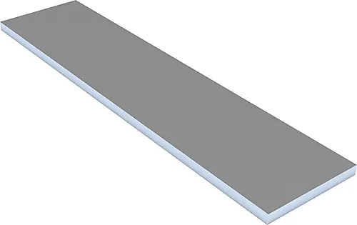 Våtromsplate 250x60x1cm2500x600x10mm