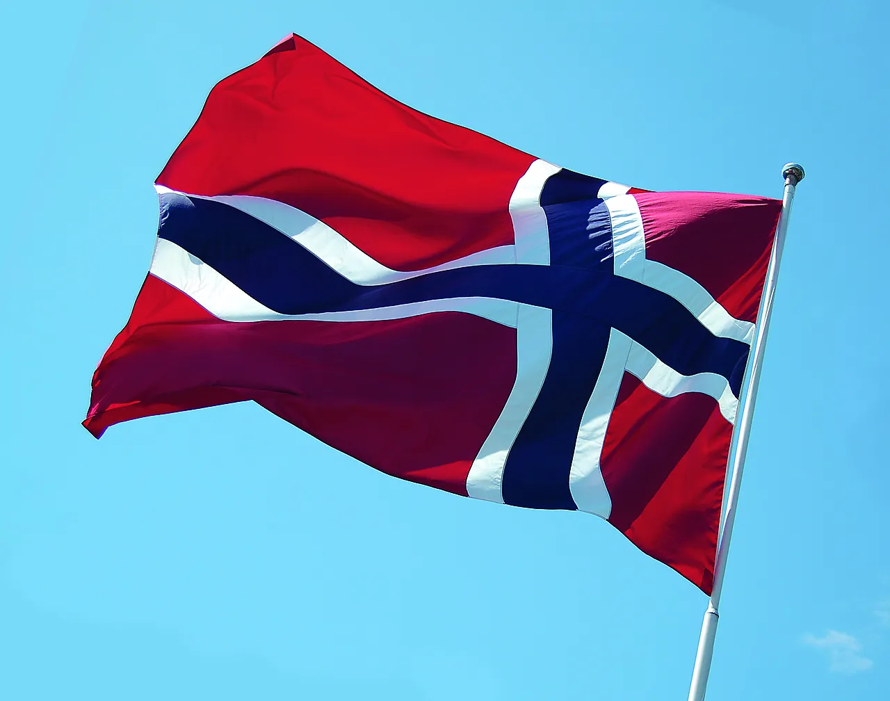 Flagg norsk 250x185cm Flagg norsk 250x185cm