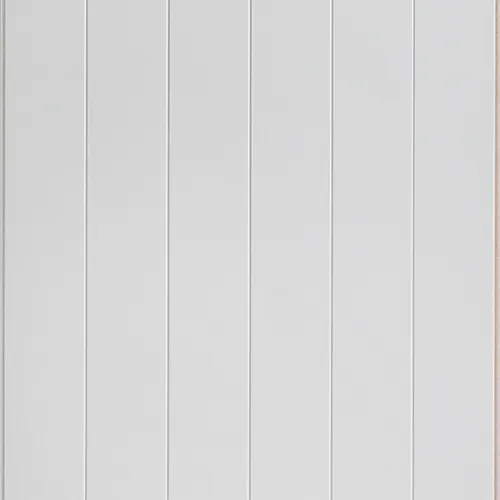 Veggplate MDF frost fas hvit 11x620x2740 mm