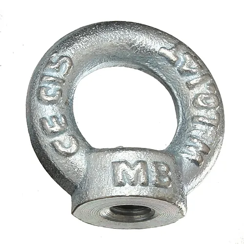 Ringmutter M8 2 stk blå