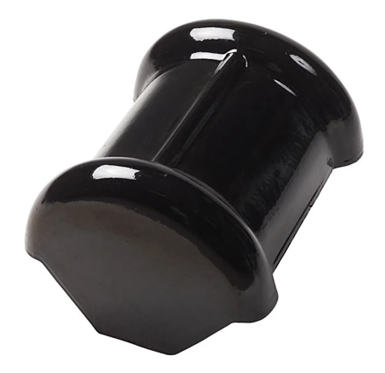 Møneslutt kdn vh glasert kullsvart