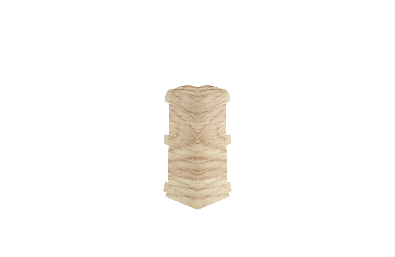 Utvendig hjørne 22x67 mm PVC eik Utvendig hjørne 22x67 mm PVC eik