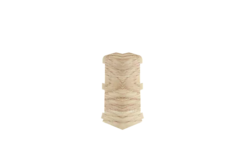 Utvendig hjørne 22x67 mm PVC eik
