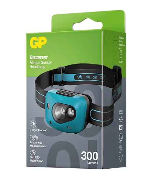 Hodelykt Discovery CH44 300 lumen