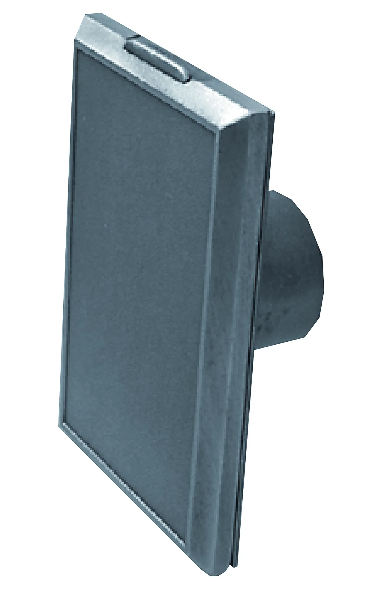 Sugekontakt blank metall for sentralstøvsuger Sugekontakt blank metall for sentralstøvsuger