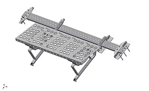 Feieplatå fp8 sh papp 120 sort ral 9005
