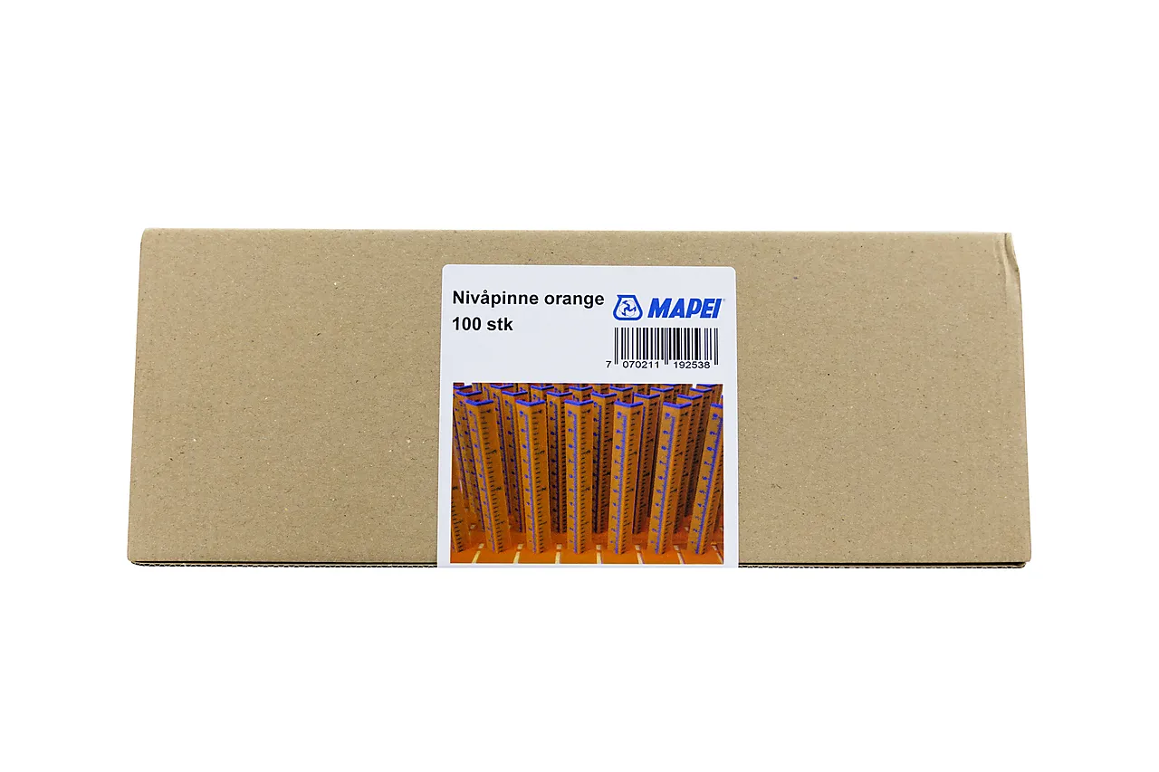 Nivåpinner 100 stk mapei nivåpinner orange 100 stk